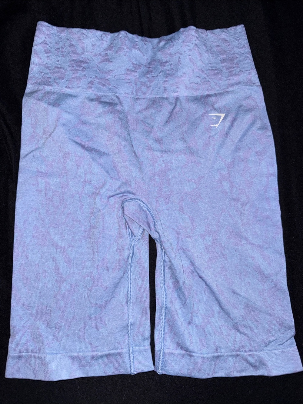 Gymshark Women’s Lavender Printed Seamless Bike Shorts